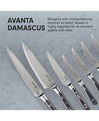 Messermeister Avanta Damascus 10 pc Block Set