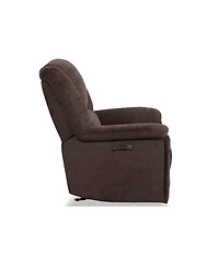 Flexsteel 44" Preston Power Gliding Recliner with Power Headrest Lumbar