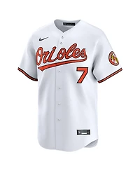 Nike Men's Jackson Holliday White Baltimore Orioles Home Limited Jersey