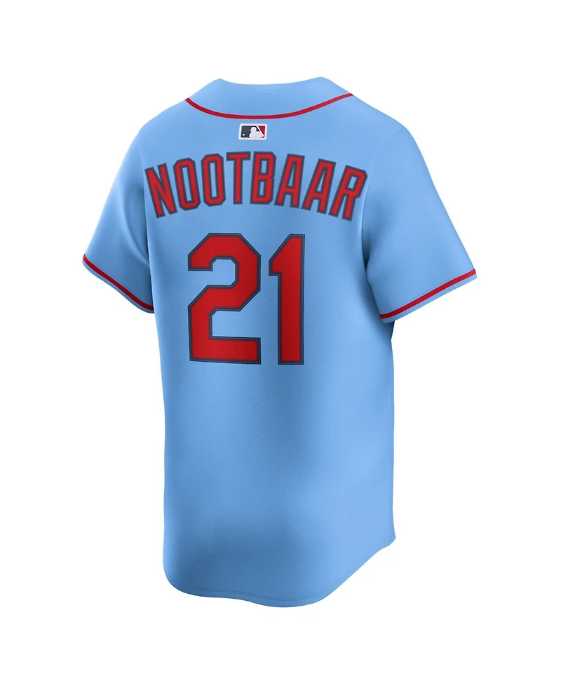 Nike Men's Lars Nootbaar Light Blue St. Louis Cardinals Alternate Limited Jersey