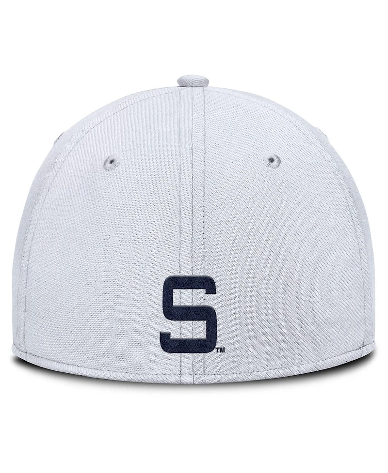 Nike Men's White Penn State Nittany Lions Rise Academic Dri-fit Flex Hat