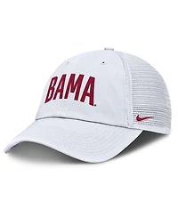 Nike Men's White Alabama Crimson Tide Club Campus Trucker Adjustable Hat