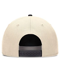 Nike Men's Natural/Anthracite Iowa Hawkeyes Academic Rise Dri-fit Adjustable Hat