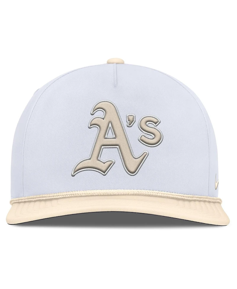 Nike Men's White/Cream Athletics Pro Performance Snapback Hat