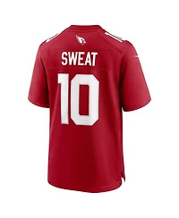 Nike Men's Josh Sweat Cardinal Arizona Cardinals Game Player Jersey