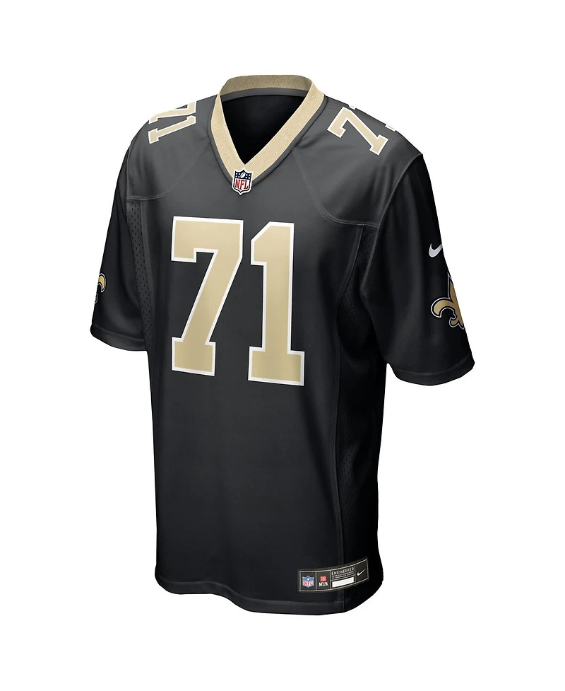 Nike Men's Kelvin Banks Jr. Black New Orleans Saints 2025 Nfl Draft First Round Pick Game Jersey