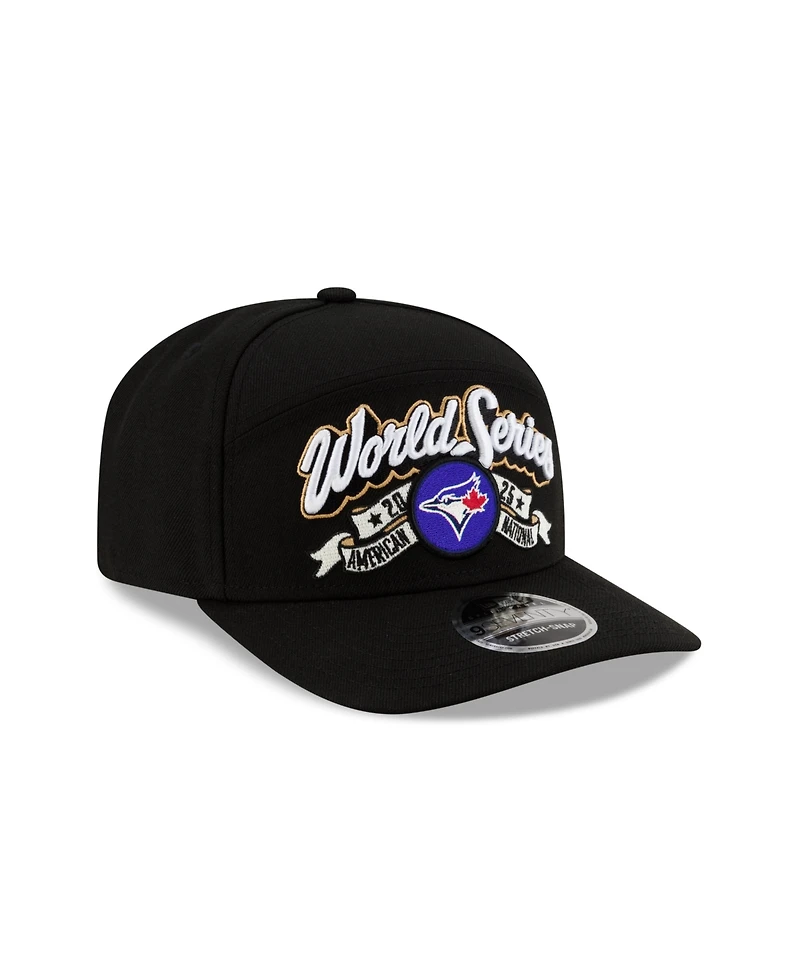 New Era Men's Black Toronto Blue Jays 2025 American League Champions Locker Room 9SEVENTY Adjustable Hat