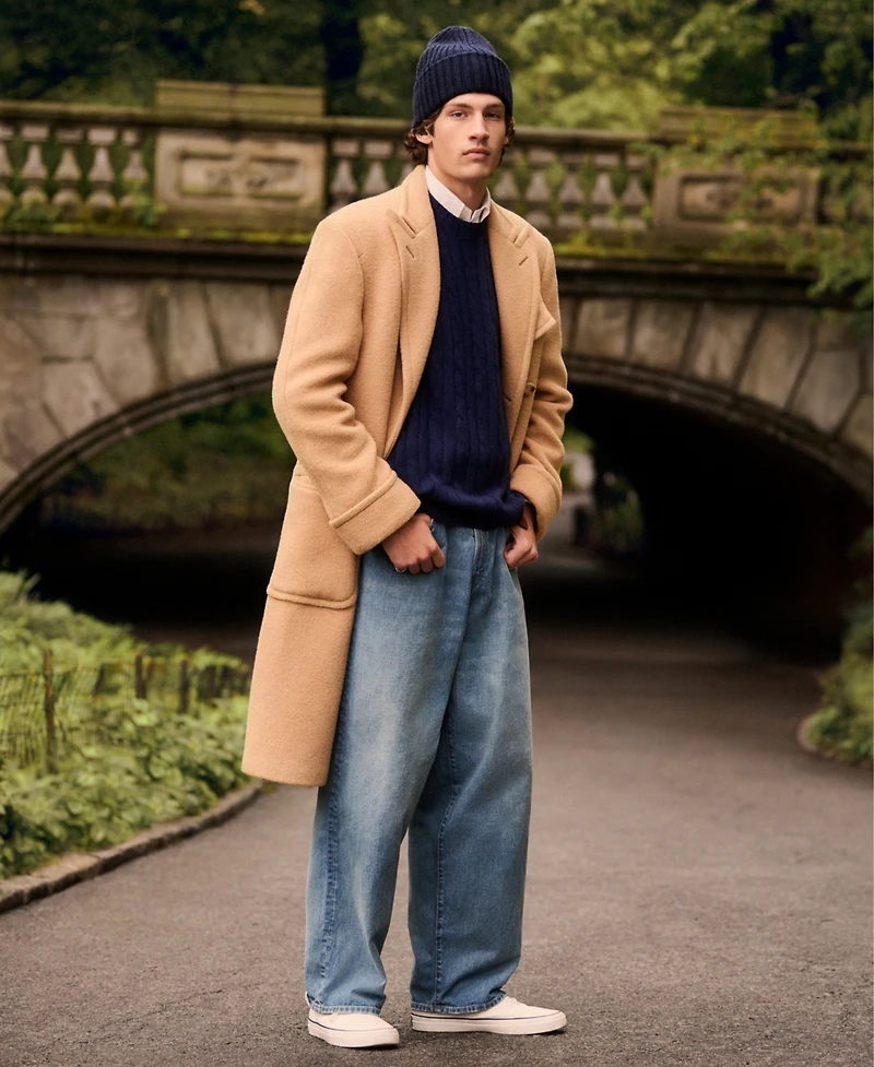 Polo Ralph Lauren Men's Tailored Melton Topcoat