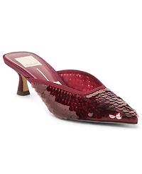 Dolce Vita Women's Cleo Sequin Pointed Toe Mule Pumps