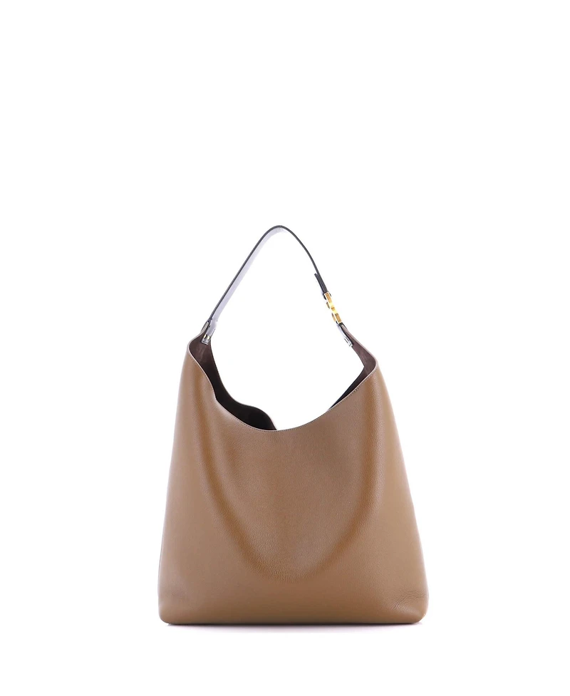 Pre-Owned Chloe Marcie Nm Hobo Leather