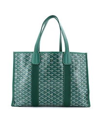 Pre-Owned Goyard Mm Villette Tote Printed Coated Canvas