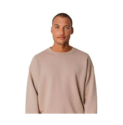 Ocio Big & Tall Men s Organic Cotton Teddy Oversized Crewneck