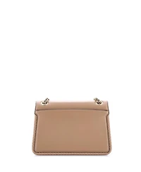 Pre-Owned Salvatore Ferragamo Medium Gancini Turnlock Flap Bag Leather