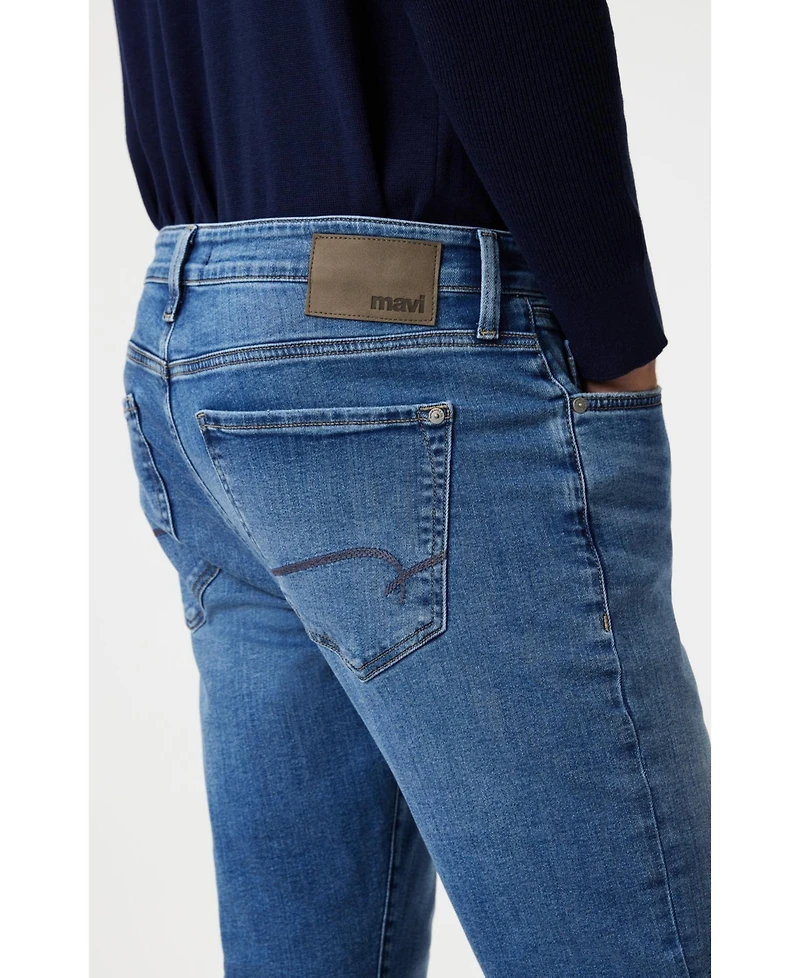 Mavi Jeans Men's Jake Slim Leg Mid Brushed Nashville