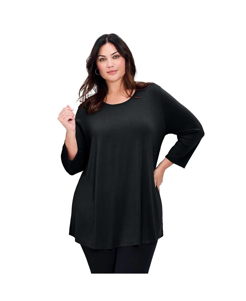 Avenue Women's Sara Everyday Scoop Neck Tunic