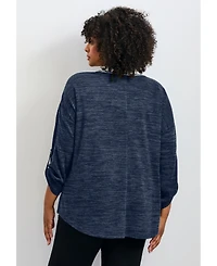 Avenue Women's Tara Twofer Hacci Top
