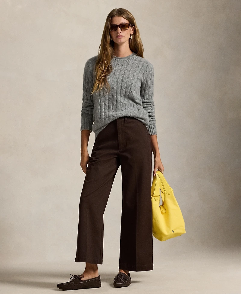 Polo Ralph Lauren Women's Chino Wide-Leg Pants