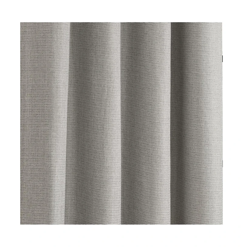 Thermaplus Zoey Room Darkening Window Treatment Grommet Curtain Panel for Bedroom Livingroom 52" x 108" Grey