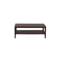 Porter Designs Fall River Solid Sheesham Wood Coffee Table, Gray