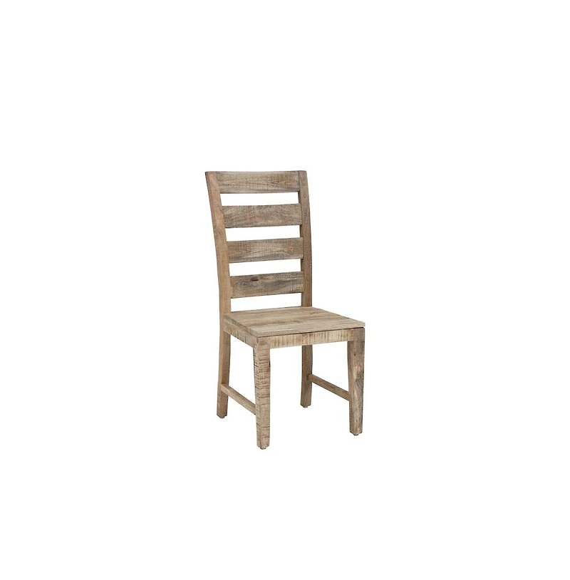 Porter Designs Berkshire Solid Wood Dining Chair, Brown (Set of 2)