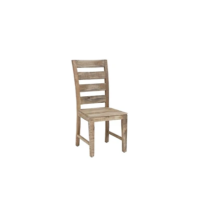 Porter Designs Berkshire Solid Wood Dining Chair, Brown (Set of 2)
