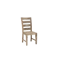 Porter Designs Berkshire Solid Wood Dining Chair, Brown (Set of 2)