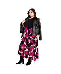 Avenue Women's Saskia Tiered Skirt