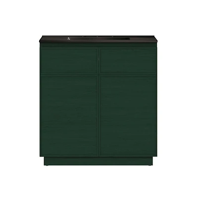 Swiss Madison 36" Freestanding Bathroom Vanity in Oak