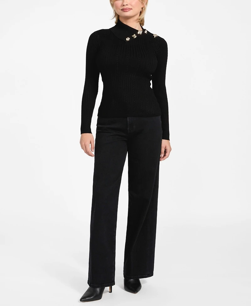 Guess Women's Prsicilla Long-Sleeve Sweater