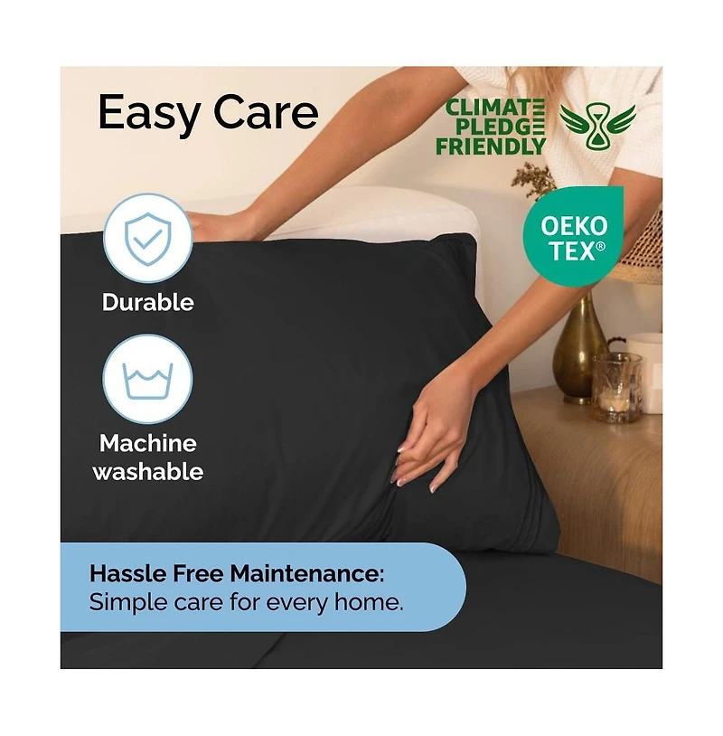 Microfiber Sheet Set 18" - 24" Inch Extra Deep Pocket California King