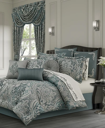 J Queen New York Renata Floral 4-Pc. Comforter Set, Queen