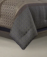 J Queen New York Alaro Geometric 4-Pc. Comforter Set