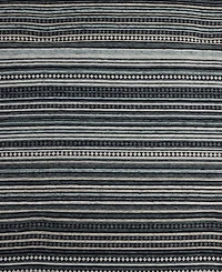 J Queen New York Parallel Chenille Stripe 4-Pc. Comforter Set