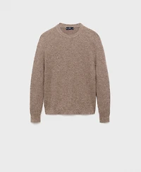 Mango Men's Cotton Specked Sweater