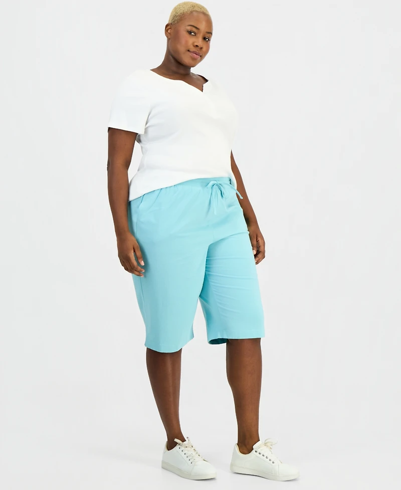 Style & Co Plus Knit Pull-On Skimmer, Exclusively at Macy's