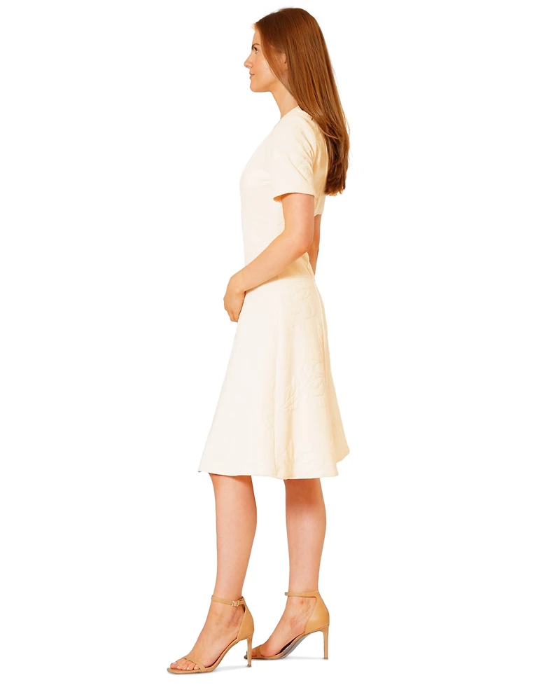 julia jordan Women's Short-Sleeve Knit Dress