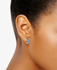 Kendra Scott 2-Piece Cubic Zirconia Cailin Pendant Necklace and Huggie Earrings Gift Set