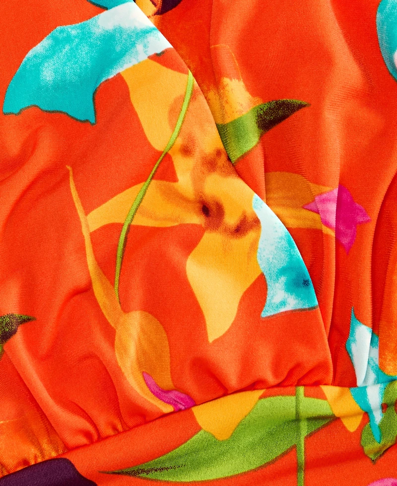 I.n.c. International Concepts Women's Surplice V-Neck Top