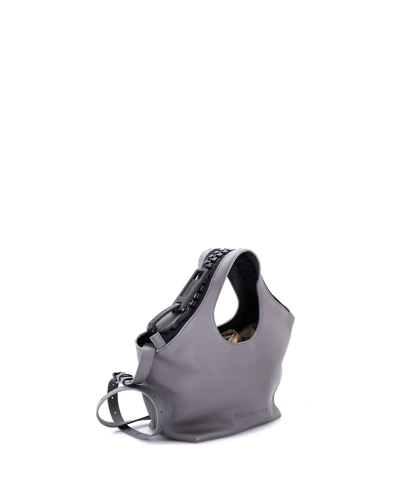 Pre-Owned Balenciaga Small Megazip Tote Leather