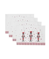 Avanti Nutcracker Candy Placemats, Set of 4