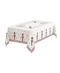 Avanti Nutcracker Candy Tablecloth, 52" x 70"