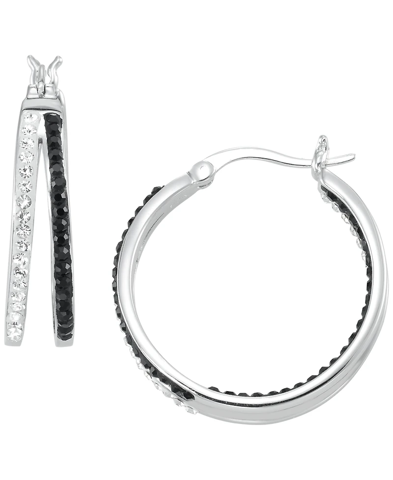 Macy's Cubic Zirconia Round Hoop Earrings (1.16 ct. t.w.)