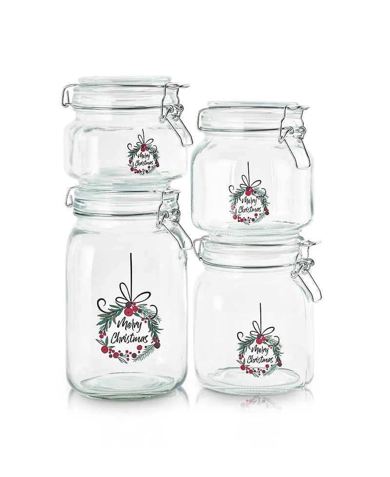 Art & Cook 4 Piece Preserve Jar Set