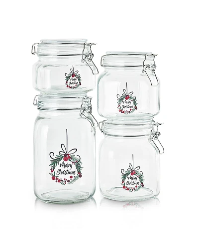 Art & Cook 4 Piece Preserve Jar Set