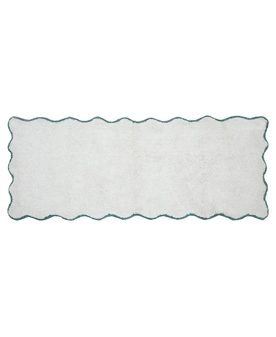 Vcny Home Scallop Cotton Bath Runner, 24" x 60"