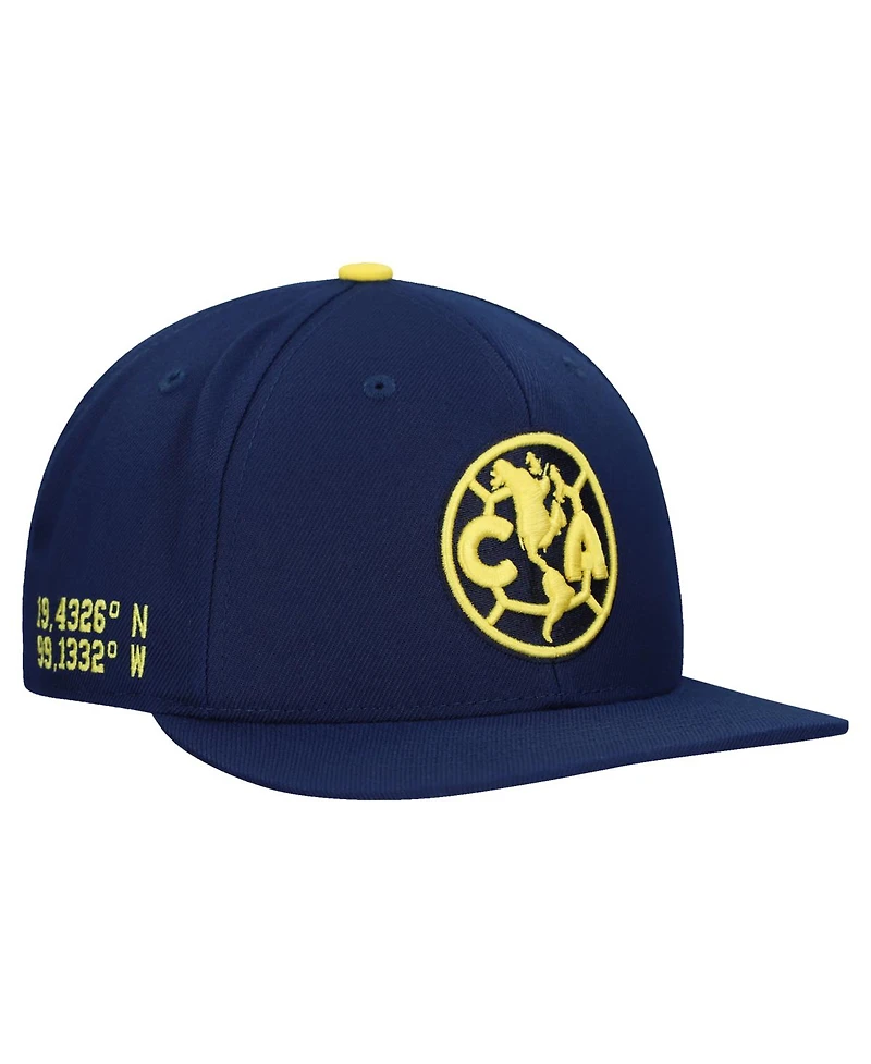 Fan Ink Men's and Women's Navy Club America Locale Snapback Hat