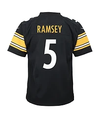 Nike Big Boys and Girls Jalen Ramsey Black Pittsburgh Steelers Team Game Jersey