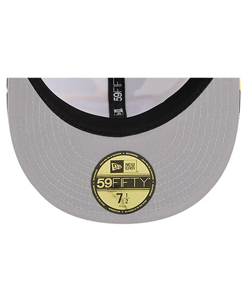 New Era Men's Gold/Green Bay Packers 59FIFTY Fitted Hat