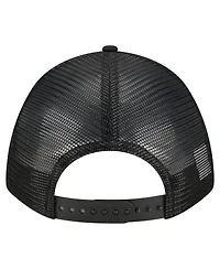 New Era Men's Black Las Vegas Raiders Gas Station 9FORTY A-Frame M-Crown Adjustable Trucker Hat