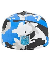 New Era Men's Blue/Black Detroit Lions 59FIFTY Fitted Hat